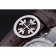 Patek Philippe Geneve Two Dial quadrante grigio lunetta in acciaio inossidabile cinturino in pelle marrone 622147