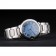 Cartier Ballon Bleu 38 mm con quadrante blu, cassa e bracciale in acciaio inossidabile