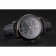 Swiss Patek Philippe 5170J cronografo quadrante nero cassa nera cinturino in pelle nera