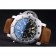Bracciale in pelle scamosciata con quadrante nero sommergibile Panerai Luminor