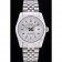 Rolex Datejust quadrante argento lunetta a coste 7457