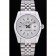 Rolex Datejust quadrante argento lunetta a coste 7457