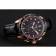 Chopard Mille Miglia GTS quadrante nero Bracciale in pelle nera cassa in oro 1454001