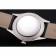 Swiss Rolex Cellini Date quadrante bianco cassa in acciaio inossidabile cinturino in pelle nera