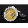 Breitling Bentley Mulliner Tourbillon quadrante giallo cassa in acciaio inossidabile cinturino in pelle nera 622730