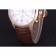 Omega DeVille lunetta in oro rosa con quadrante bianco e cinturino in pelle marrone 621570