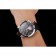 Cronografo Patek Philippe quadrante nero guilloché cassa in acciaio inossidabile cinturino in pelle nera