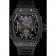 Richard Mille Tourbillion Rafael Nadal RM 27-01 Bracciale in gomma nera con cassa nera 1454253