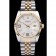 Rolex DateJust Two Tone Stainless Steel 18k Gold Plated Silver Dial 98084