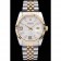 Rolex DateJust Two Tone Stainless Steel 18k Gold Plated Silver Dial 98084