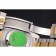 Swiss Rolex Submariner quadrante verde e lunetta in acciaio bicolore bracciale in oro