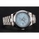 Rolex Day Date 40 quadrante blu ghiaccio con cassa e bracciale in acciaio inossidabile