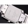 Cartier Tank Francaise 29 mm quadrante bianco cassa in acciaio inossidabile bracciale bicolore
