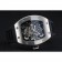 Richard Mille RM 038 Bubba Watson Tourbillion Bracciale in gomma nera con cassa in argento 1454202