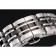 Omega De Ville Moonphase Tourbillon quadrante nero Cassa in acciaio inossidabile Bracciale bicolore in acciaio nero