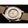 Omega Tresor Master Co-Axial quadrante bianco cassa in oro cinturino in pelle marrone