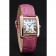 Cartier Tank MC cassa in oro quadrante bianco cinturino in pelle rosa 622176