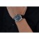 Svizzero Rolex Cellini Time cassa d'argento quadrante nero cinturino in pelle nera 622.654