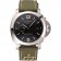 Panerai Luminor 1950 3-Days GMT cassa argento quadrante nero Bracciale verde 1454016