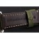 Panerai Luminor Base Logo Acciaio quadrante nero Bracciale verde 1454013