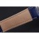Omega Speedmaster quadrante blu cassa in acciaio inossidabile cinturino in pelle blu 622808