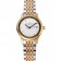 Patek Philippe Calatrava Ladies quadrante bianco cassa in oro giallo bracciale bicolore 1453828