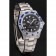 Swiss Rolex GMT Master II - Quadrante Nero - Lunetta con Pietre - Cassa e Bracciale in Acciaio Inossidabile - 1453747