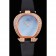 Orologio da donna Omega quadrante blu cassa in oro con diamanti cinturino in pelle nera 622830