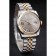 Rolex DateJust Two Tone Stainless Steel 18k Gold Plated Silver Dial 98085