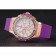 Hublot Big Bang Tutti Frutti quadrante oro cinturino viola