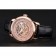 Swiss Piaget Altiplano quadrante scheletrato in oro rosa con cassa in oro rosa e diamanti Cinturino in pelle nera