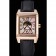 Jaeger le Coultre Reverso Squadro Lady cinturino in pelle nera quadrante perla 41966