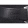 Lunetta svizzera Cartier Santos in acciaio inossidabile con cinturino in pelle nera 621524