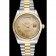 Rolex Day-Date Two-Tone Stainless Steel 18K Gold Plated Gold Dial