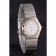 Omega Constellation quadrante bianco cinturino bicolore som90 621470