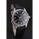 Swiss Rolex Datejust quadrante nero cassa e bracciale in acciaio inossidabile