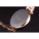 Cartier Ballon Bleu Rose Gold Stainelss Cinturino in acciaio quadrante bianco 621453