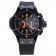 Hublot Limited Edition Ayrton Senna quadrante nero orologio lancette rosse