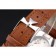 Vacheron Constantin Malte quadrante bianco cassa in acciaio inossidabile bracciale in pelle marrone