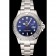 Rolex Yacht-Master quadrante blu cassa e bracciale in acciaio inossidabile
