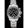 Rolex Cosmograph Daytona cassa in acciaio inossidabile quadrante nero argento acciaio inossidabile 622635