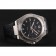 Swiss IWC Big Ingenieur 7 giorni di riserva di carica quadrante nero cassa argento bracciale in pelle nera 1453925