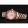 Swiss Rolex DateJust Rose Gold Dial Diamond Case Bracciale in oro rosa 1453977