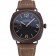 Panerai Radiomir Bracciale in pelle marrone con lunetta in acciaio inossidabile marrone 622.324