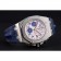 Swiss Audemars Piguet Royal Oak Offshore quadrante bianco Cassa in acciaio inossidabile Cinturino in pelle blu 622.850