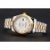 Swiss Rolex Datejust quadrante bianco numeri romani lunetta in oro cassa in acciaio inossidabile bracciale bicolore
