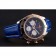 Breitling Chronomat Patrouille De France quadrante blu cassa in acciaio inossidabile cinturino in pelle blu