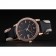 Burberry The City Classico Cassa con Diamanti Quadrante Nero Bracciale Nero-622569