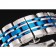 IWC Portugieser Tourbillon quadrante bianco numeri blu Cassa in acciaio inossidabile due numeri in acciaio blu tono
