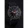 Cronografo rotondo Burberry Sport Athlete con cassa nera Bracciale in gomma nera a tre occhielli 622619